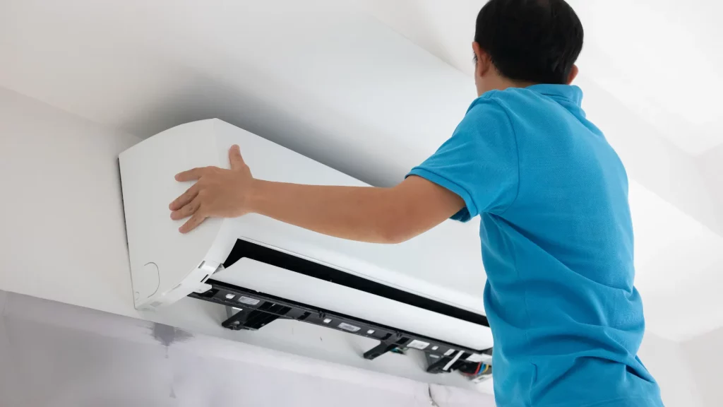 Illustration – Installation de climatisation